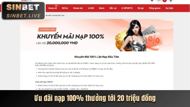 Ưu đãi chào mừng thành viên mới Helo888